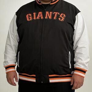 San Francisco Giants Bomber Jacket Men 2XL Zip